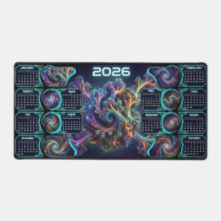 Nebula Nexus Command Mat – 2026 Galaxy Agenda