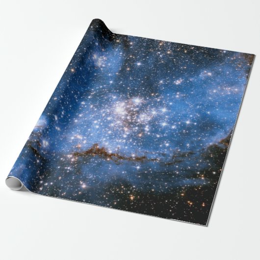 Nebula NGC 346 Baby Stars - Hubble Space Photo Cadeaupapier (Uitgerold)