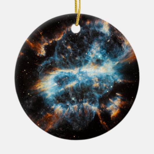 Nebula NGC 5189 Space Astronomy Keramisch Ornament (Voorkant)