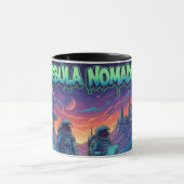 Nebula Nomaden Ruimte Astronaut Sci-Fi Combo Koffi Mok (Midden)