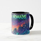 Nebula Nomaden Ruimte Astronaut Sci-Fi Combo Koffi Mok (Voorkant rechts)