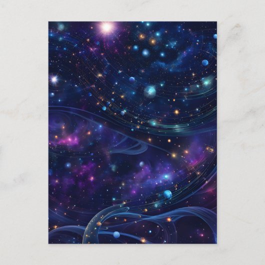 Nebula-opname Briefkaart (Voorkant)