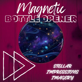 Nebula-opname Button Flesopener