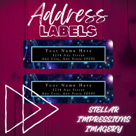 Nebula-opname Etiket