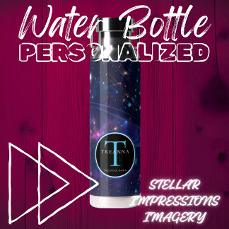 Nebula-opname Waterfles