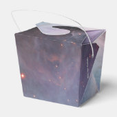 Nebula Orion Astronomie blue beige sky sterren Bedankdoosjes (Achterkant)