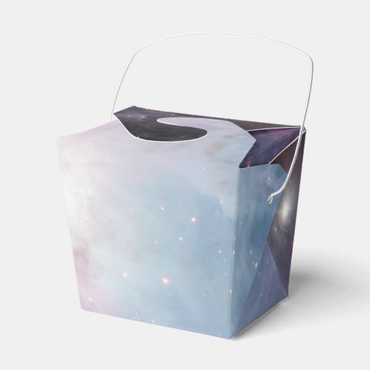 Nebula Orion Astronomie blue beige sky sterren Bedankdoosjes (Voorkant Zijde)