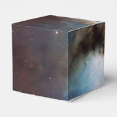 Nebula Orion Astronomie blue beige sky sterren Bedankdoosjes (Achterkant)