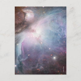 Nebula Orion Astronomie blue beige sky sterren Briefkaart
