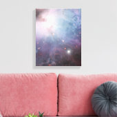 Nebula Orion Astronomie blue beige sky sterren Canvas Afdruk (Insitu (Woonkamer))