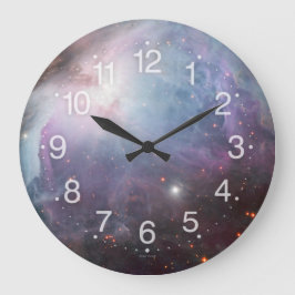 Nebula Orion Astronomie blue beige sky sterren Grote Klok