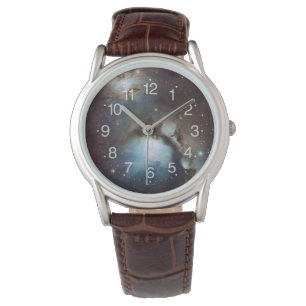 Nebula Orion Astronomie blue beige sky sterren Horloge
