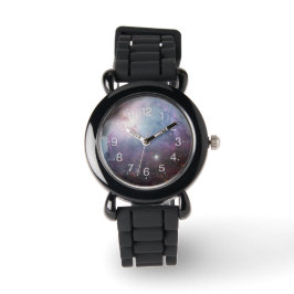 Nebula Orion Astronomie blue beige sky sterren Horloge