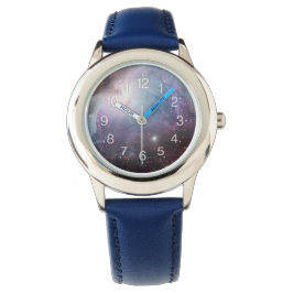 Nebula Orion Astronomie blue beige sky sterren Horloge