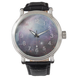 Nebula Orion Astronomie blue beige sky sterren Horloge