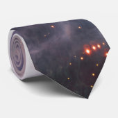 Nebula Orion Astronomie blue beige sky sterren Stropdas (Opgerold)