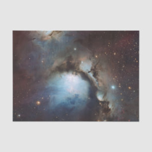 Nebula Orion Astronomie blue beige sky sterren Tissuepapier