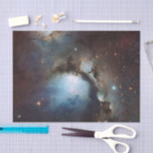 Nebula Orion Astronomie blue beige sky sterren Tissuepapier (Craft)