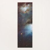 Nebula Orion Astronomie blue beige sky sterren Yogamat (Achterkant)