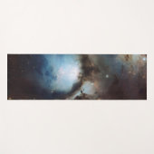 Nebula Orion Astronomie blue beige sky sterren Yogamat (Voorkant (horizontaal))