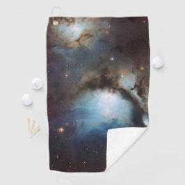Nebula orion Astronomie blue bleige kosmossterren Golfhanddoek