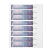 Nebula Orion Astronomy roze violet sky sterren Adreslabel Wikkel (Vel)