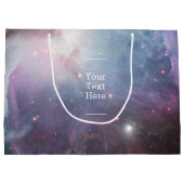 Nebula Orion Astronomy roze violet sky sterren Groot Cadeauzakje (Achterkant)