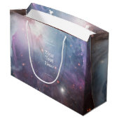 Nebula Orion Astronomy roze violet sky sterren Groot Cadeauzakje (Achterkant Gekanteld)