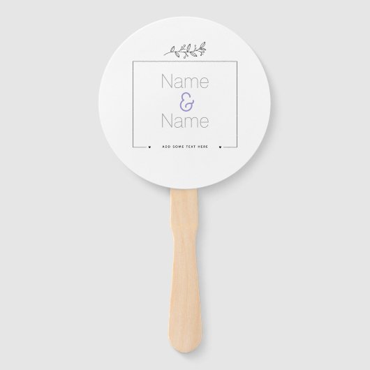 Nebula Orion Astronomy roze violet sky sterren Handwaaier (Voorkant)