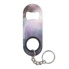 Nebula Orion Astronomy roze violet sky sterren Mini Flessenopener