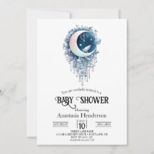 Nebula Outerspace Stars Baby shower