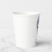 Nebula Outerspace Stars Baby shower Papieren Bekers (Rechts)