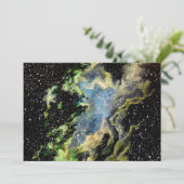 Nebula Painting-Wenskaart Kaart (Staand voorkant)