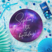 Nebula Papieren Bordje (Feest)