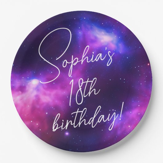 Nebula Papieren Bordje (Voorkant)