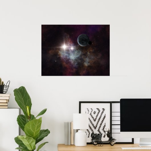 Nebula Poster (Thuiskantoor)