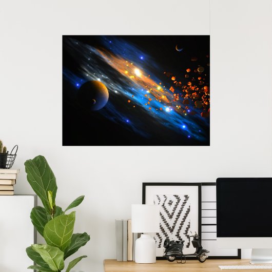 Nebula Poster (Thuiskantoor)