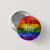 Nebula Pride Badge Ally Ronde Button 3,2 Cm (Voorkant /achterkant)