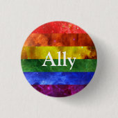 Nebula Pride Badge Ally Ronde Button 3,2 Cm (Voorkant)