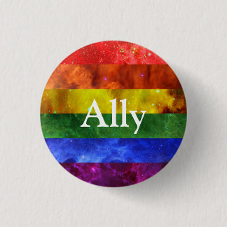 Nebula Pride Badge Ally Ronde Button 3,2 Cm