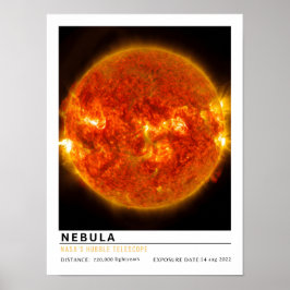 Nebula Ruimte Onderwijs Poster