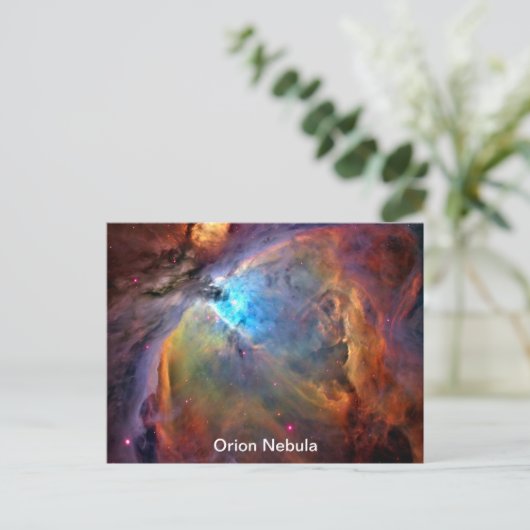 Nebula Space Galaxy Orion Briefkaart (Staand voorkant)
