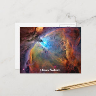 Nebula Space Galaxy Orion Briefkaart
