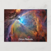 Nebula Space Galaxy Orion Briefkaart (Voorkant)