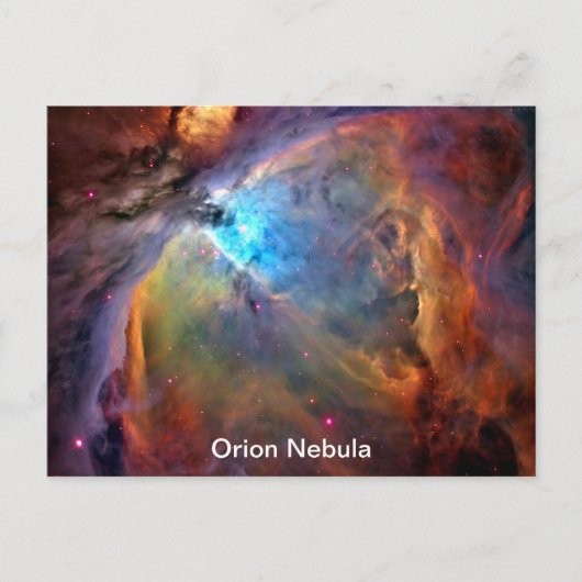 Nebula Space Galaxy Orion Briefkaart (Voorkant)