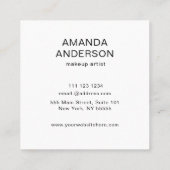 Nebula Square Visitekaartje (Achterkant)