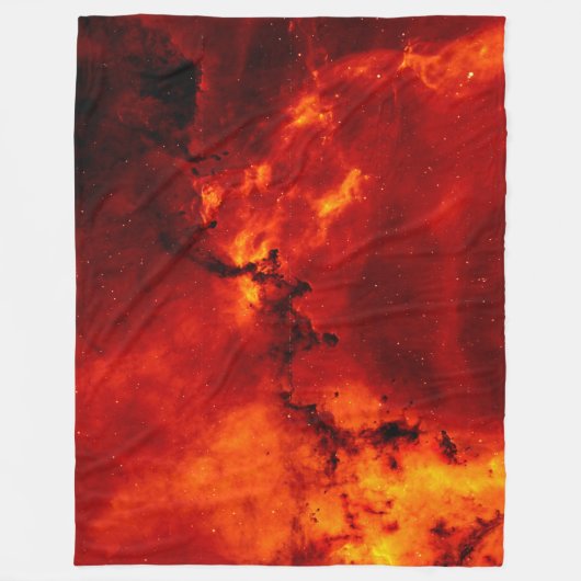 NEBULA STAR CLUSTER FLEECE DEKEN (Voorkant)