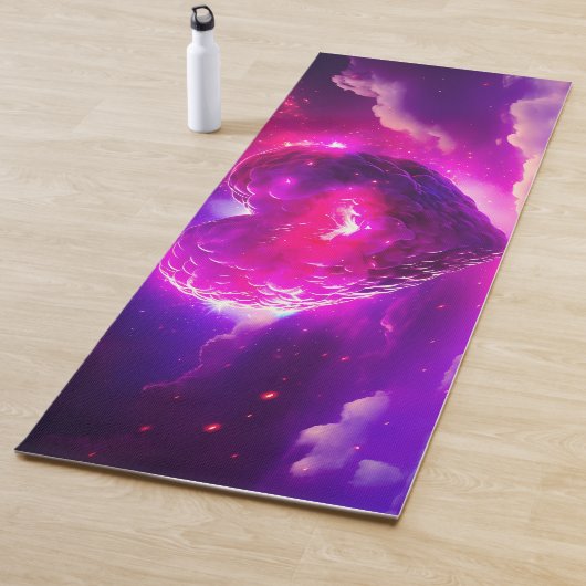 Nebula Stars Celestial Heart Romance Yogamat (In situ)