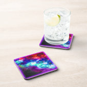 Nebula Stars Digital Art Design. Bestel nu Bier Onderzetter (Rechterzijde)