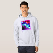 Nebula Stars Digital Art Design. Bestel nu Hoodie (Voorkant volledig)